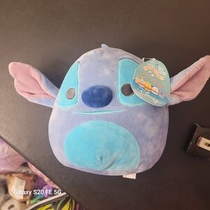 Stitch Disney Squishmallows Blue and Purple Plush Toy
